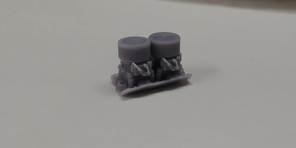 SBC Dual Carb Intake Kit - Intake