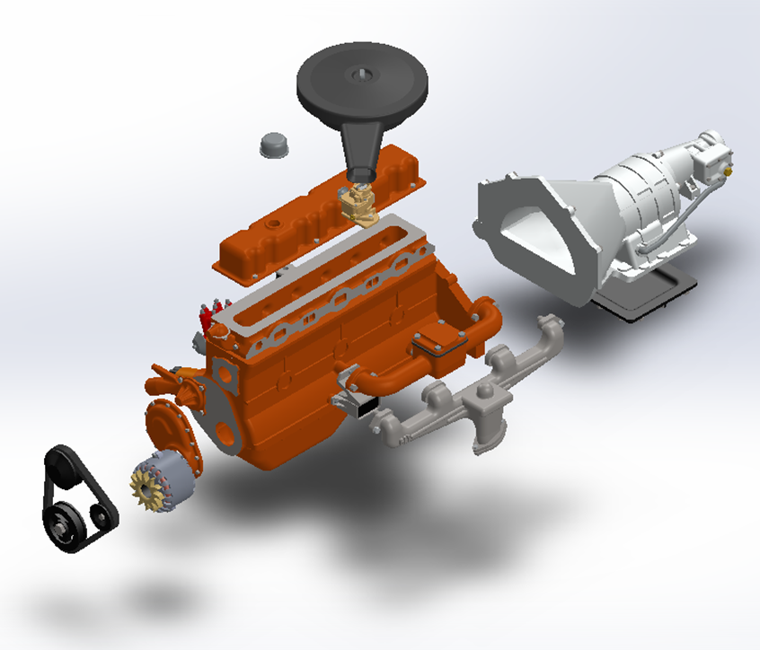 Chevy 250 I6 Performance Engine Kit