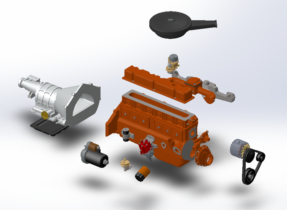 Chevy 250 I6 Performance Engine Kit
