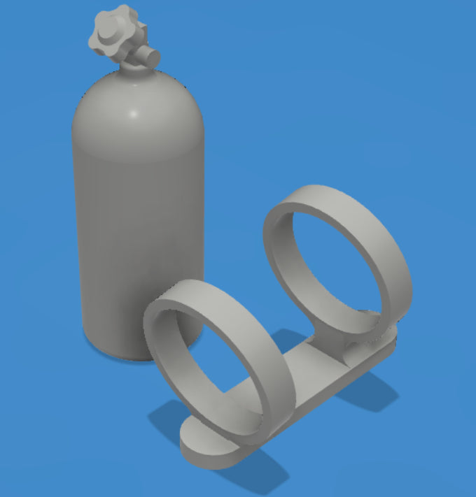 Nitrous Tanks and Brackets - image 4