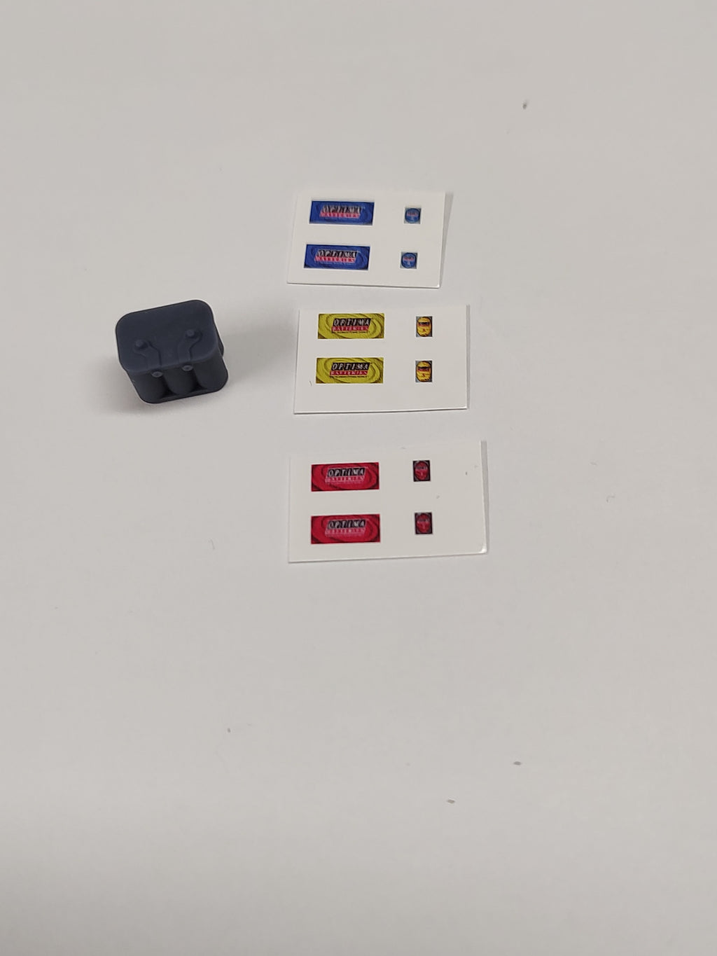 Optima Battery with Decals - Engine Electrical