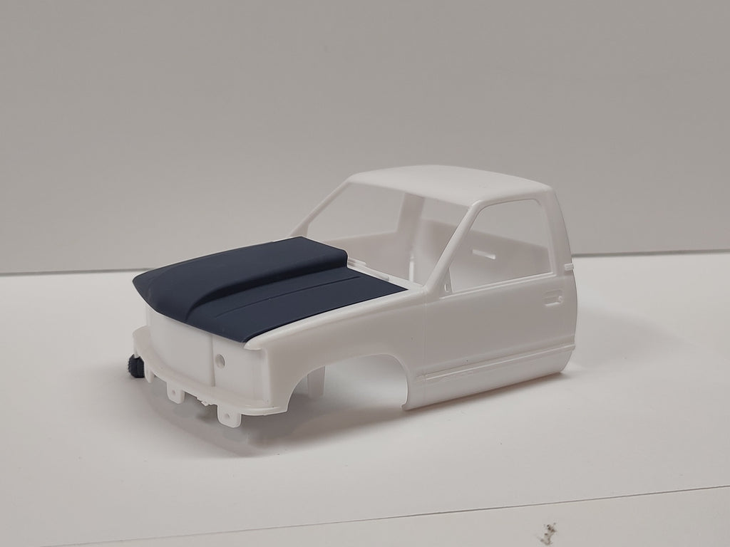 4 in Cowl hoods for AMT 1500 Silverado - 1/25 Scale Body Parts