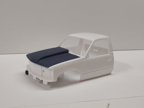 4 in Cowl hoods for AMT 1500 Silverado - 1/25 Scale Body Parts