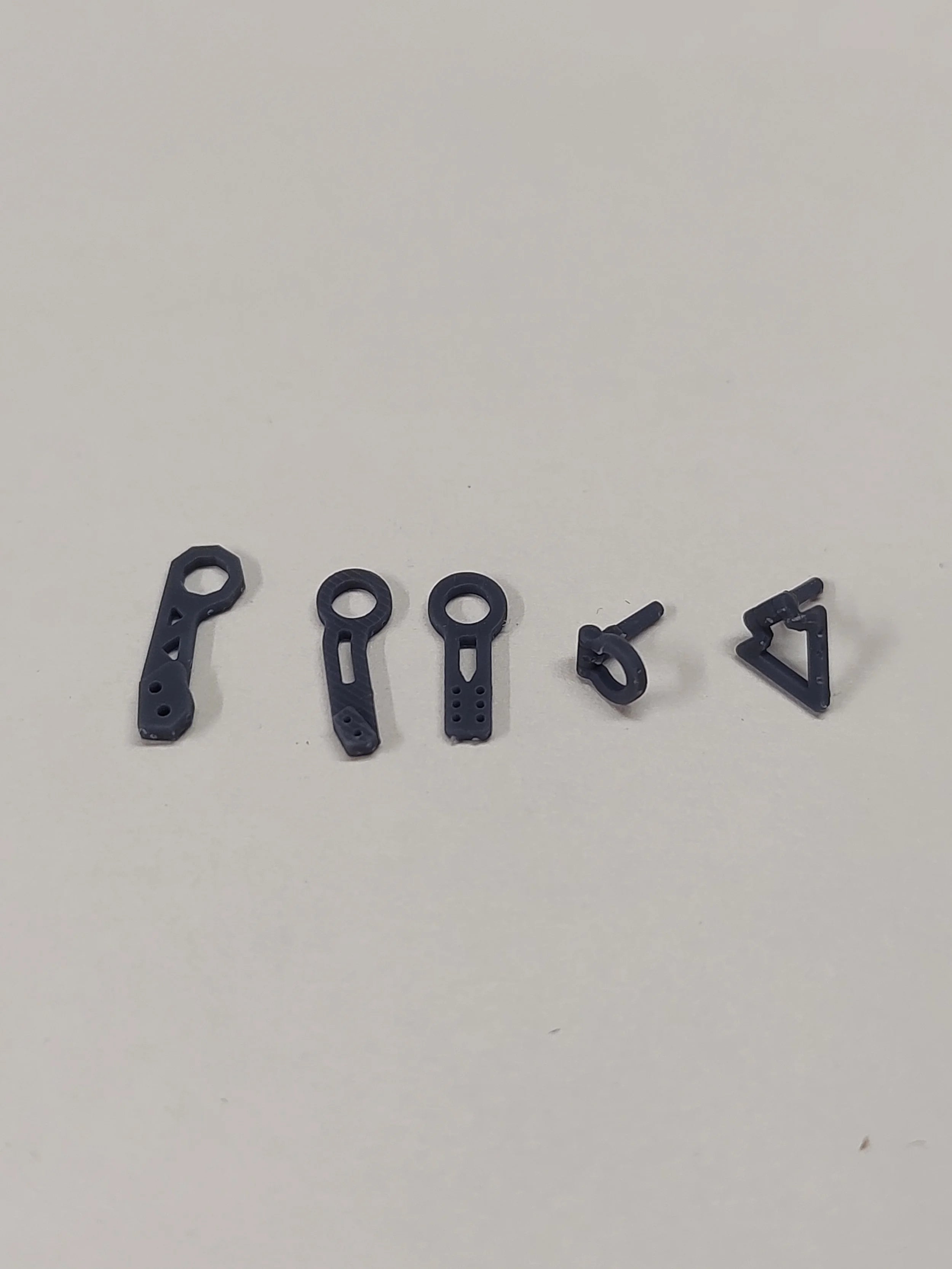 JDM/Euro Style Tow hook Pack - 1/25 Scale Body Parts