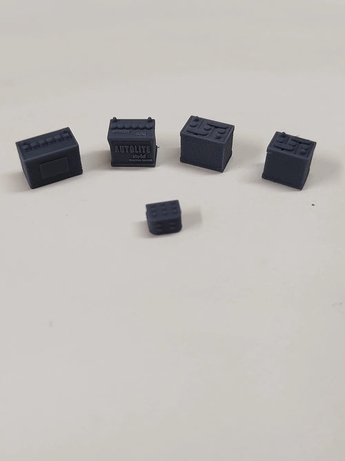5 pc Antique Mopar Battery Pack - Underhood