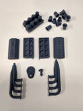 Small Block Chevy Hemi Head Conversion - 1/25 Scale Drag Racing Parts