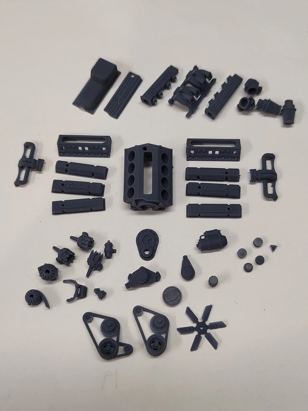400 CI Small Block Chevy Edelbrock FI Engine Kit - image 6