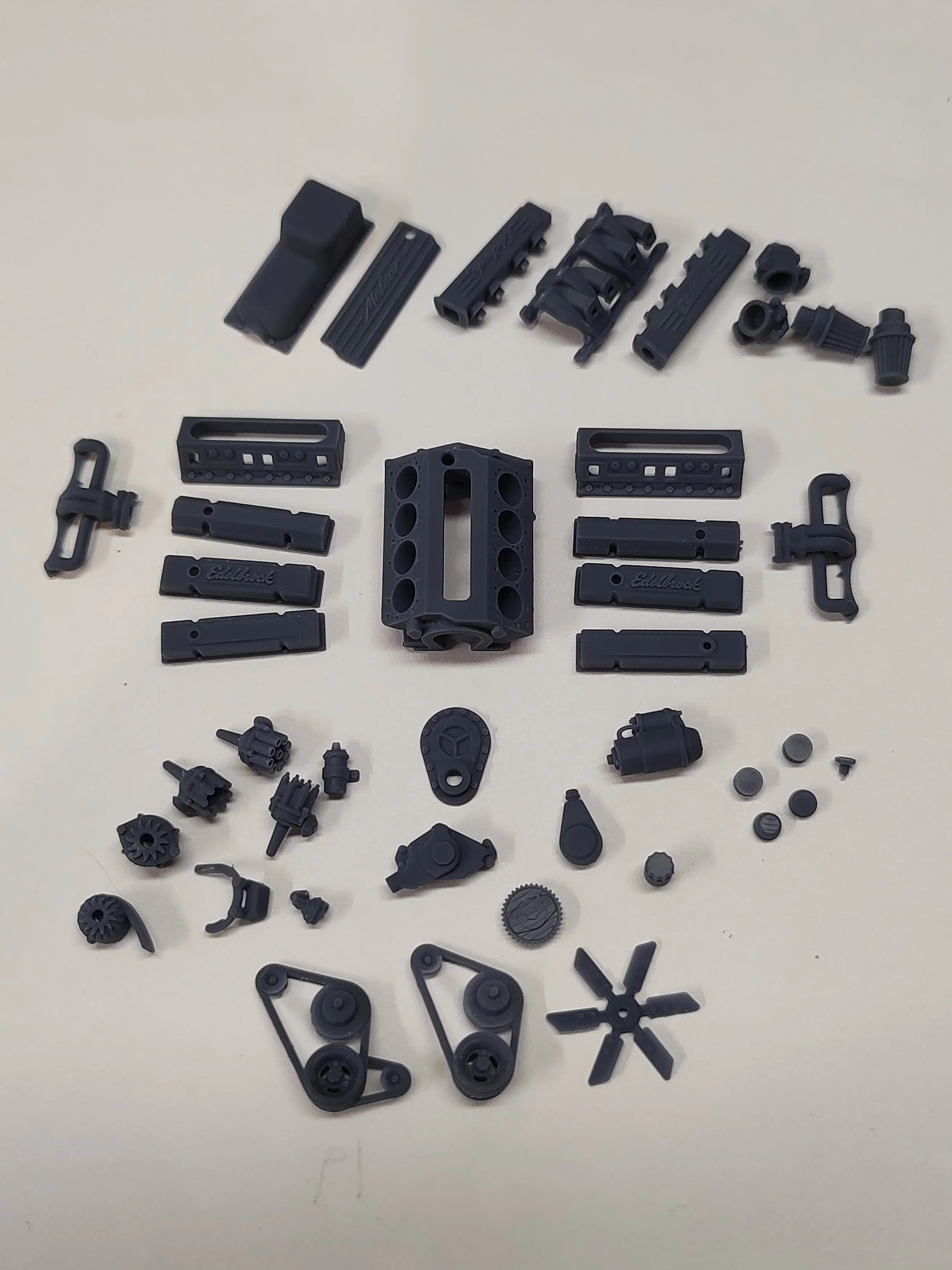 400 CI Small Block Chevy Edelbrock FI Engine Kit - image 6