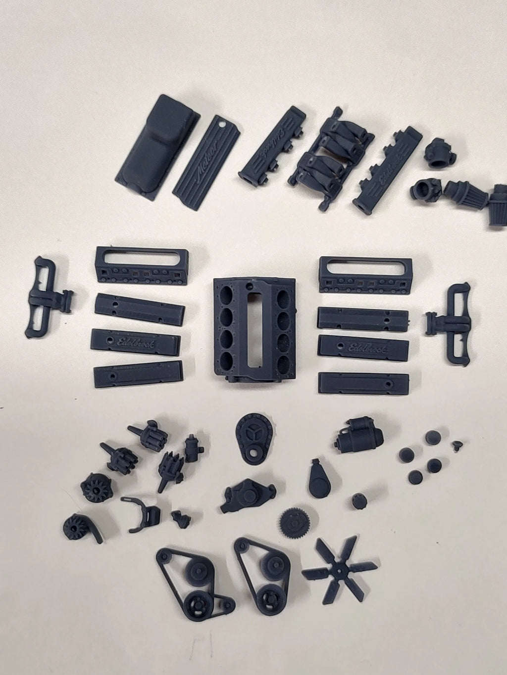 400 CI Small Block Chevy Edelbrock FI Engine Kit - image 7