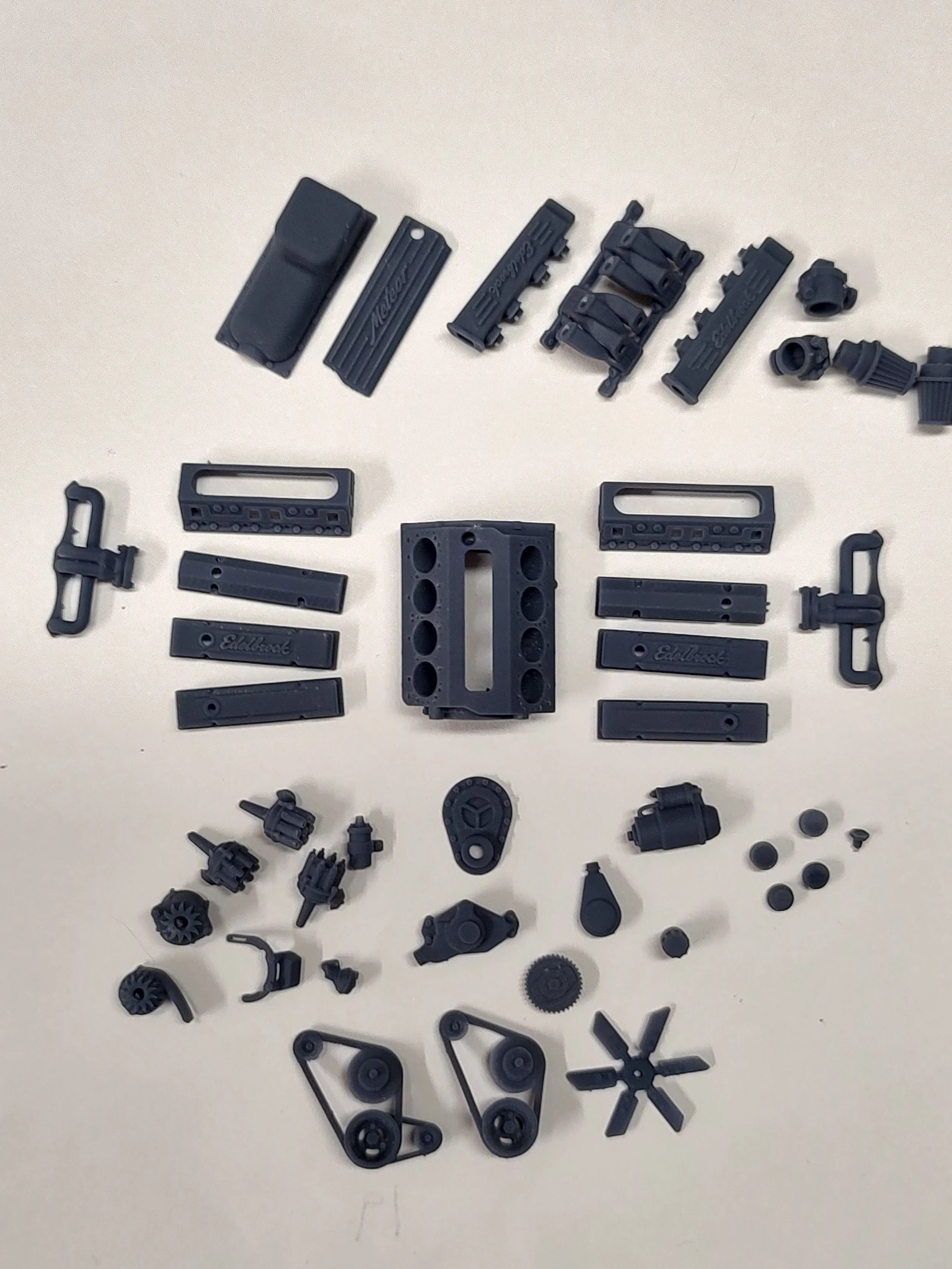 400 CI Small Block Chevy Edelbrock FI Engine Kit - image 7