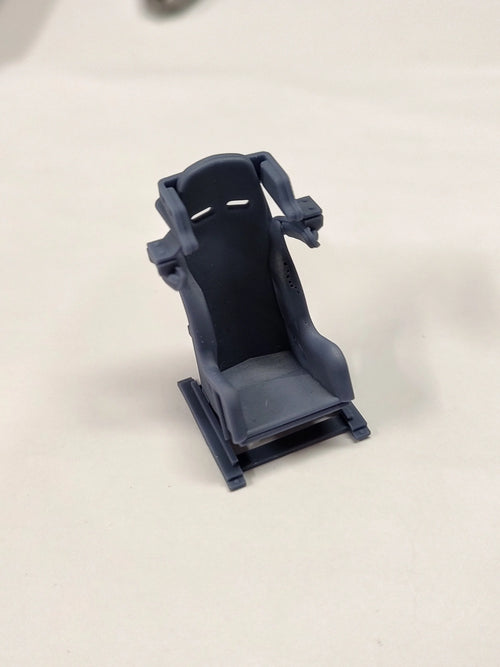 Aluminum Containment Style Racing Seat - 1/25 Scale Drag Racing Parts