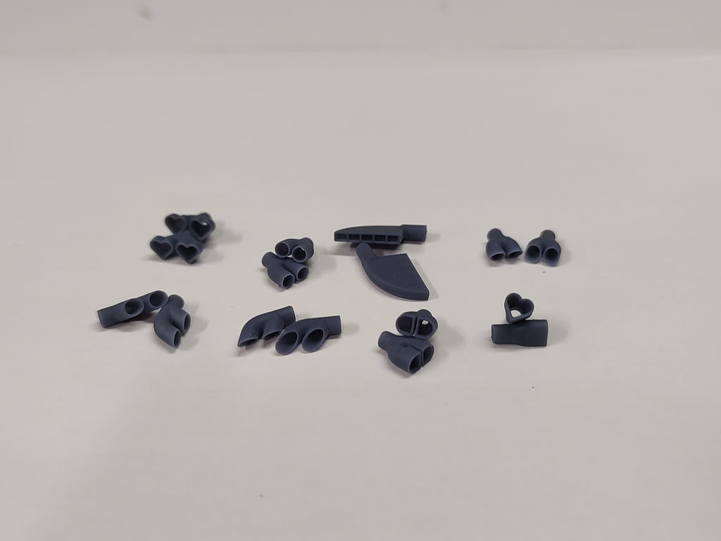 1/25 Scale 16 Piece Exhaust Tip Pack 2