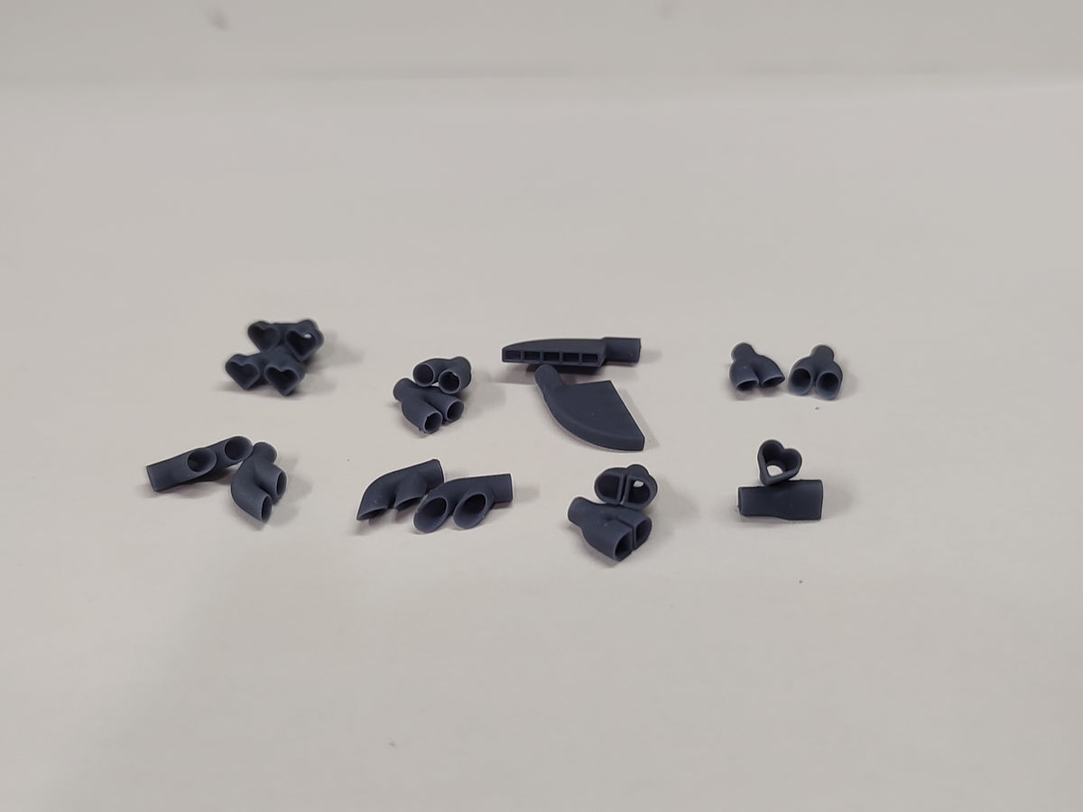 1/25 Scale 16 Piece Exhaust Tip Pack 2