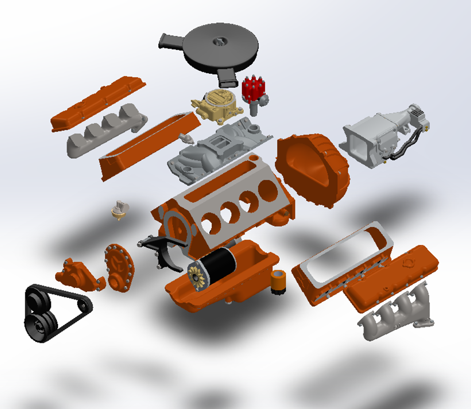 Stock BBC Engine Kit