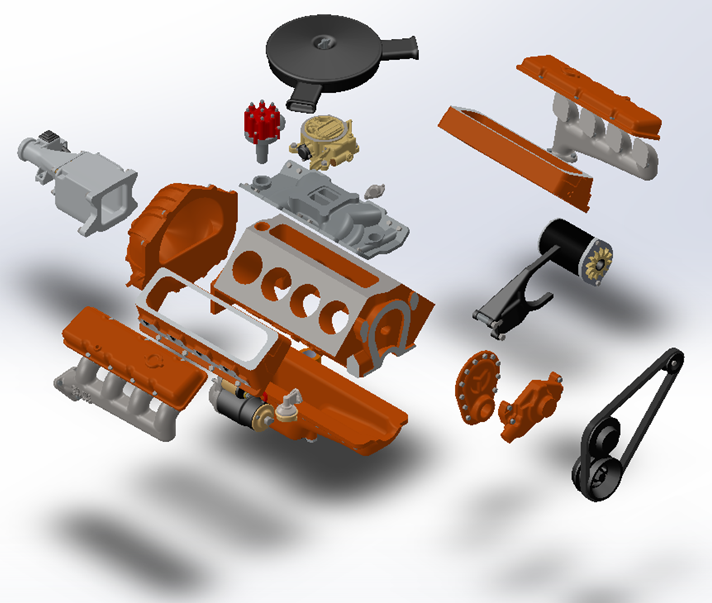 Stock BBC Engine Kit