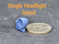 Single Peterbilt Headlights - 1/25 Scale Truck and Offroad