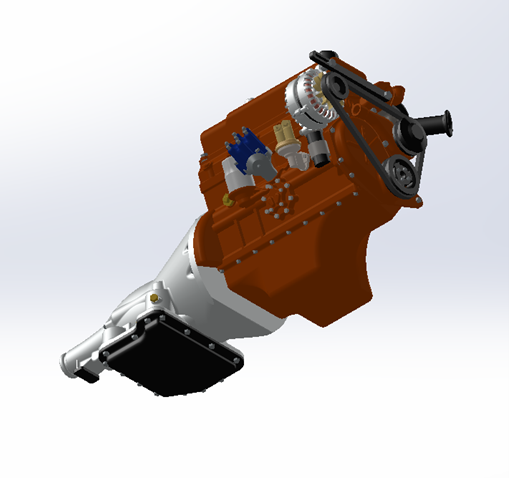 Mopar Slant 6 HyperPak Engine Kit